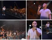 الآلاف فى حفل محمود العسيلى بـ"جولف مارينا"