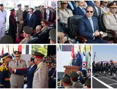   السيسى يصارح المصريين فى حفل تخرج الكليات العسكرية: واجهنا 21 ألف شائعة فى 3 شهور