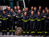صور.. فرنسا ترسل رجال إطفاء للمساعدة فى السيطرة على حرائق السويد