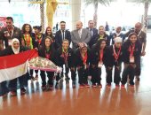 التضامن تهدى منتخب مصر للأولمبياد الورود لحصولهم على الميدالية البرونزية