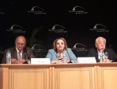 فيديو وصور.. تهانى الجبالى: "25 يناير" قائمة على ثورة يوليو