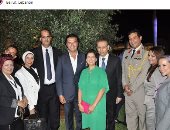راغب علامة ينشر صورة له مع السفير المصرى بلبنان احتفالا بثورة 23 يوليو