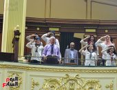 مجلس النواب يرحب بمجموعة من طلائع منوف خلال جلسة مناقشة برنامج الحكومة - صور