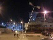 قارئ يحذر من عمود كهربائى "مائل" بحى العرب فى بورسعيد