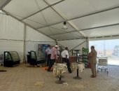 كافتيريا ومنطقة انتظار مكيفة لمودعى حجاج مصر للطيران بمطار القاهرة