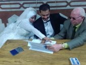 حفل زفاف مدرب الرماية أحمد علوان على ربة الصون والعفاف هند عصام