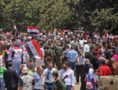 صور.. احتفالات بالقنيطرة بعد استعادة الجيش السورى السيطرة عليها