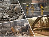 رجال الإطفاء تكافح حرائق غابات كاليفورنيا وآلاف السكان يفرون