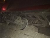 نقل 5 مصابين فى حادث خروج قطار عن مساره بأسوان لمستشفى كوم أمبو