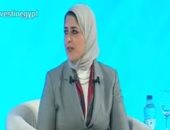 وزيرة الصحة تستعرض تطوير منظومة التأمين الصحى بمؤتمر الشباب
