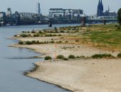شلل اقتصادى يهدد أوروبا بعد جفاف نهر الراين وخفض حمولات السفن التجارية 30%