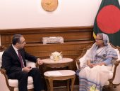 رئيسة وزراء بنجلاديش تعرب عن تقديرها لمصر خلال استقبال السفير المصرى