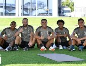 شاهد.. رونالدو يحتفل بالمران الأول مع زملائه الجدد فى يوفنتوس