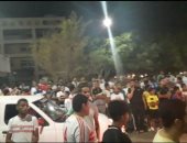 جماهير الزمالك وطلاب الجامعات بالسويس تتوافد لحضور لقاء بتروجت