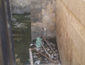 صور.. الصرف الصحى والقمامة والإهمال يحاصرون مسجد الصالح طلائع بالمعز