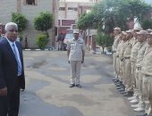 صور.. مدير أمن كفر الشيخ الجديد يتفقد الخدمات والأقسام الشرطية