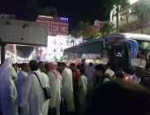 صور.. سكرتير عام مطروح وقيادات مديرية الأمن يودعون فوج حجاج القرعة