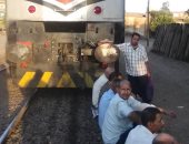 توقف حركة القطارات على خط القاهرة طنطا بسبب عطل بمحطة أشمون