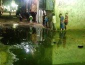 شكوى من انتشار مياه الصرف الصحى بشارع منشية بشبرا الخيمة
