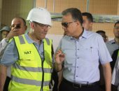 وزير النقل يتفقد أعمال تنفيذ المرحلة الرابعة بالخط الثالث للمترو