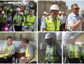 صور..وزير النقل خلال تفقد المرحلة الرابعة للخط الثالث للمترو:لا نية لرفع أسعار تذاكر السكة الحديد قبل تطوير الخدمة.. بدء تطوير الخط الأول للمترو بداية 2019.. وانتهاء تنفيذ وتشغيل مترو هارون-نادى الشمس فى ديسمبر