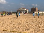 افتتاح بطولة كرة القدم الشاطئية للجامعات بدمياط.. صور