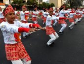 صور.. إندونيسيا تدرب أطفالها على الرقص استعداد لدورة الألعاب الآسيوية