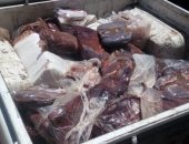 ضبط لحوم فاسدة فى حملة مكبرة على محال عين شمس.. صور