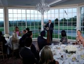 صور.. ترامب يحضر حفل عشاء مع رجال الأعمال الأمريكيين فى نيوجيرسى