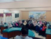 صور .. تضامن بنى سويف تسلم متعلقات حجاج الجمعيات الأهلية 