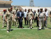 محافظ سوهاج يتابع استعدادات استقبال الرئيس السيسي لافتتاح المتحف القومى