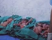 سيدة تضع 4 توائم فى ولادة مبكرة بأسيوط 