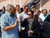 فيديو.. محافظ البحيرة تتفقد أعمال تجديد محطة مياه شبراخيت