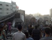 صور.. إصابة 18 فى قصف لجيش الاحتلال الإسرائيلى على مبنى بغزة