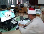 بدء اختبارات الطلاب المتقدمين للالتحاق بمعهد العلوم الإسلامية فى بنى سويف