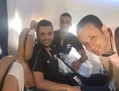 صور.. منتخب الطائرة يطير إلى معسكر سلوفينيا استعدادا لبطولة العالم