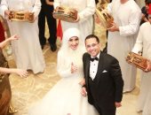 الليثى وبوسى يشعلان حفل زفاف زكى القاضى وداليا هشام بدار الحرس الجمهورى