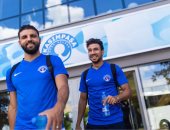 تريزيجيه يطير إلى "ريزا" استعدادا لضربة البداية مع قاسم باشا.. صور