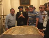 صور. .وزير الآثار يزور الدير المحرق بأسيوط للتعرف على مسار العائلة المقدسة
