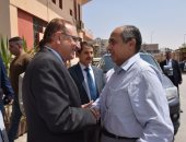 محافظ بنى سويف يناقش مع وزير الزراعة أدوات وآليات تطوير قطاع الزراعة