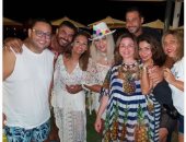 بوسى شلبى تقضى إجازتها الصيفية مع إلهام شاهين والسعدنى ورزق فى الساحل 