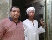 صور.. مأساة مريض بسوهاج يطالب بعلاجه من فيروس سى وترميم مسكنه