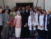 رئيس جامعة جنوب الوادى يفتتح وحدة الأطفال المبتسرين بمستشفى قنا الجامعى