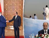 حصاد المطار.. الرئيس اليمنى يصل القاهرة فى زيارة يومين.. وزير الطيران يتفقد مطار بورسعيد ويوجه بتطويره.. مصر للطيران تنقل 55 ألف حاج على متن 296رحلة.. أحمد جنينة يودع حجاج شركة الميناء قبل سفرهم للأراضى المقدسة