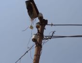 تهالك أعمدة الإنارة ومحولات الكهرباء فى قرية عبدالشهيد بكفر صقر بالشرقية