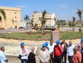 رئيس جامعة كفرالشيخ يتابع تجهيزات أسبوع شباب الجامعات