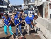 2000 شاب سورى ينفذون حملة نظافة تطوعية بأحياء حمص