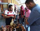 ورشة نقش النحاس فى المتحف المصرى بالتحرير 