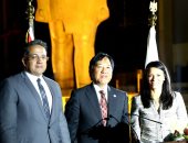 وزيرة السياحة: المتحف المصرى الكبير صرح ثقافى شاركت اليابان فى تشييده