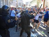 اشتباكات عنيفة بين جماهير رينجرز الاسكتلندى والشرطة السلوفينية بالدوري الاوروبى